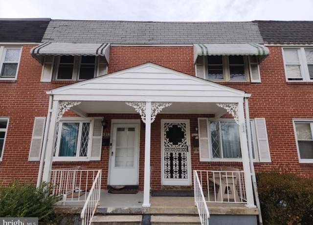 Property at 2834 Edgecombe Cir S, Baltimore, MD 21215, 2 beds, 1 bath