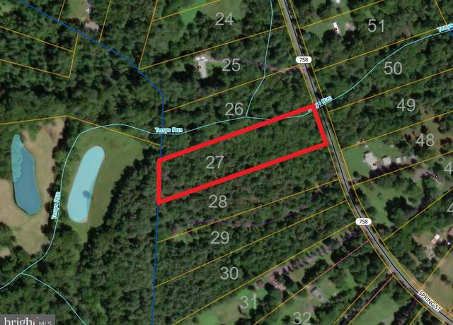 Property at 0 Spring St, Unionville, VA 22567