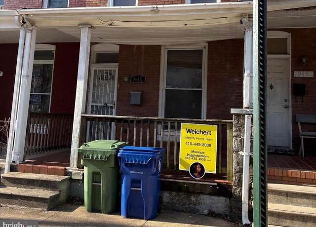 Property at 945 Montpelier St, Baltimore, MD 21218, 3 beds, 1.5 baths