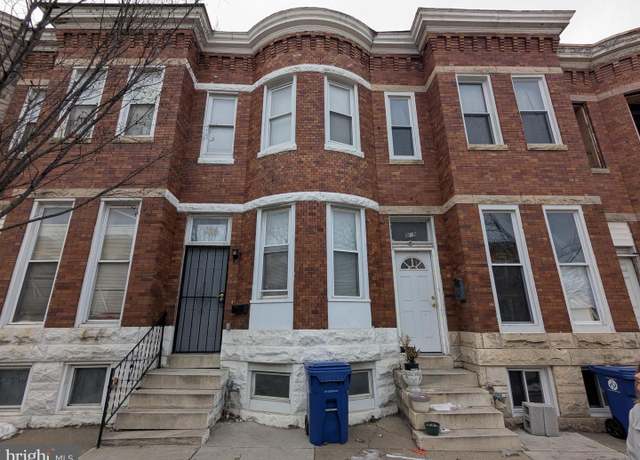 Property at 816 N Monroe St, Baltimore, MD 21217, 3 beds, 1 bath