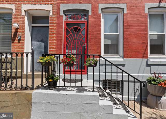 Property at 1419 Ellsworth St, Philadelphia, PA 19146, 4 beds, 1 bath