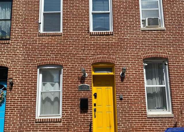 Property at 225 Madeira St N, Baltimore, MD 21231, 2 beds, 1.5 baths