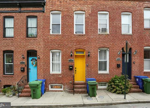 Property at 225 Madeira St N, Baltimore, MD 21231, 2 beds, 1.5 baths