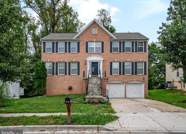 Property at 3716 Hill Park Dr, Temple Hills, MD 20748, 5 beds, 3.5 baths