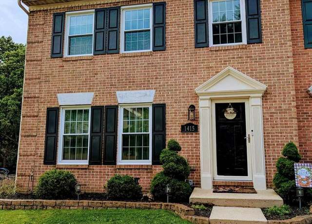 Property at 1415 Valbrook Ct S, Bel Air, MD 21015, 3 beds, 3.5 baths