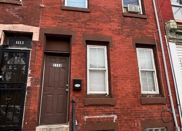 Property at 1114 W Somerset St, Philadelphia, PA 19133, 3 beds, 1 bath