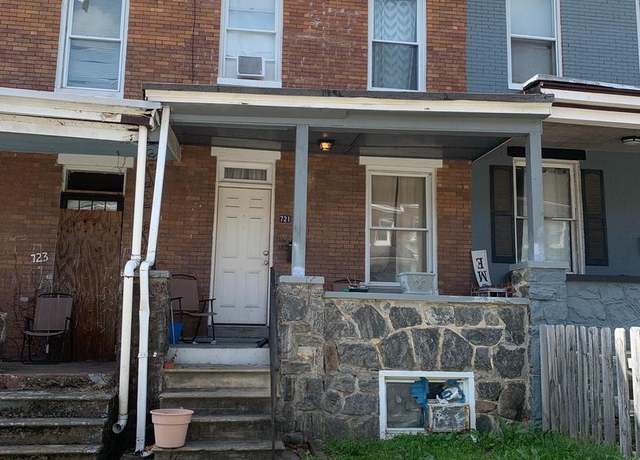 Property at 721 Bartlett Ave, Baltimore, MD 21218, 3 beds, 1 bath