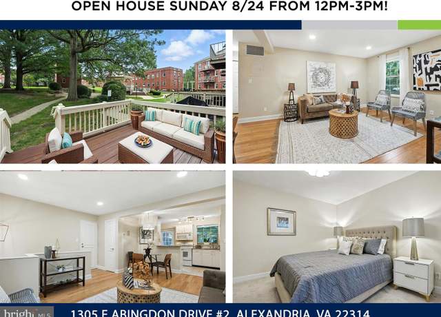 Property at 1305 E Abingdon Dr #2, Alexandria, VA 22314, 1 bed, 1 bath