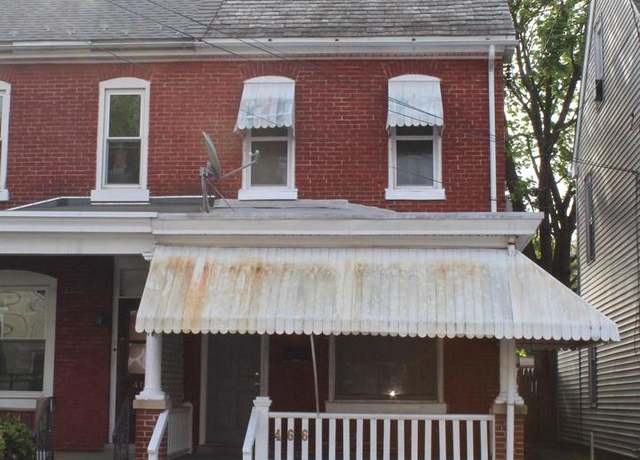 Property at 466 N Evans St, Pottstown, PA 19464, 4 beds, 2 baths