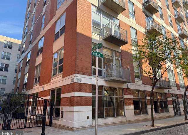 Property at 113 N Bread St Unit 3E2, Philadelphia, PA 19106, 2 beds, 2 baths