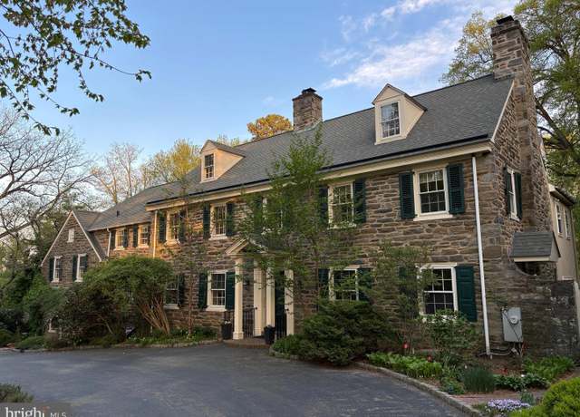 Property at 331 Fishers Rd, Bryn Mawr, PA 19010, 7 beds, 6.5 baths