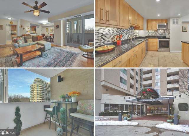 Property at 4601 N Park Ave Unit 710-K, Chevy Chase, MD 20815, 1 bed, 1 bath