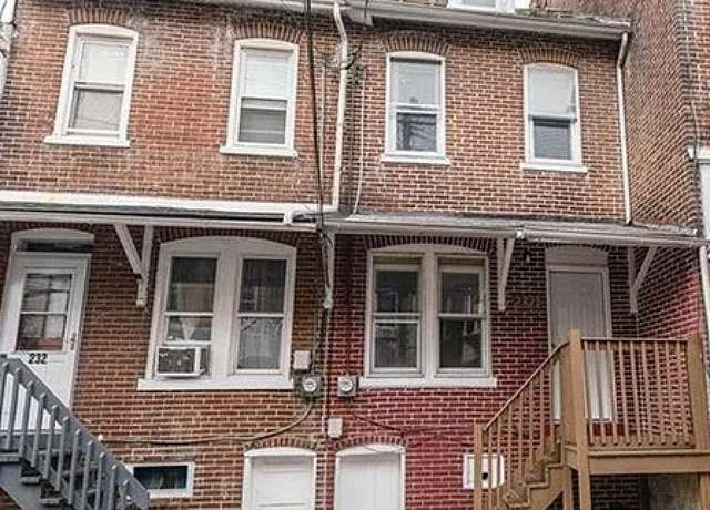 Property at 232 N Railroad St, Allentown, PA 18102, 4 beds, 1 bath