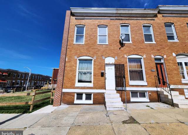 Property at 2312 W Baltimore St, Baltimore, MD 21223, 3 beds, 1 bath