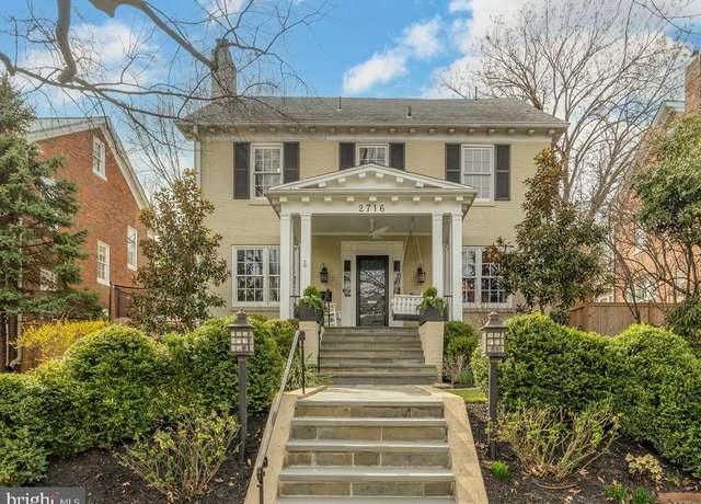 Property at 2716 36th Pl NW, Washington, DC 20007, 6 beds, 4.5 baths