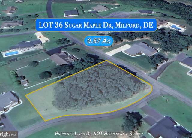 Property at Lot 36 Sugar Maple Dr, Milford, DE 19963