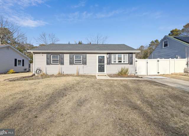 Property at 62 Belleview Ave, Sicklerville, NJ 08081, 3 beds, 1 bath