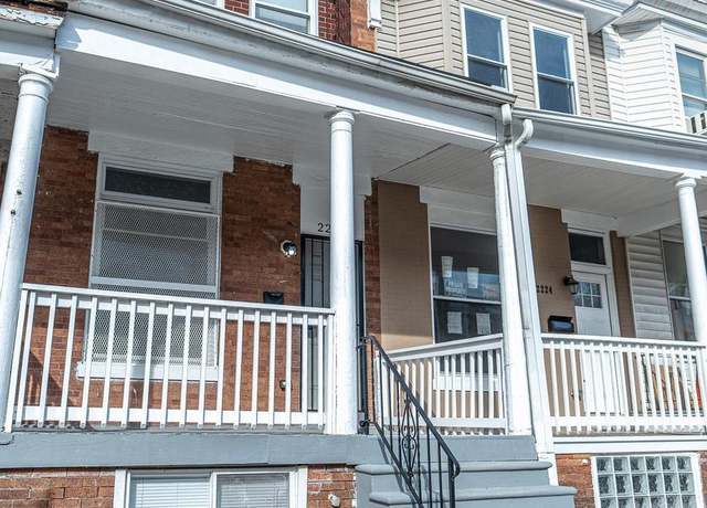 Property at 2226 W Fayette St, Baltimore, MD 21223, 3 beds, 1.5 baths