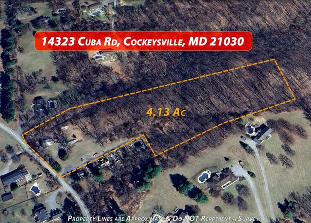 Property at 14323-ROAD Cuba, Cockeysville, MD 21030