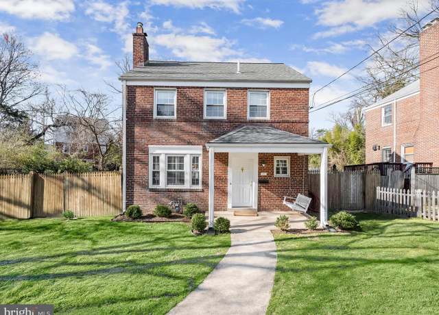Property at 1103 Larch Ave, Takoma Park, MD 20912, 3 beds, 2.5 baths