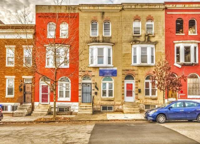 Property at 1314 N Mount St, Baltimore, MD 21217, 4 beds, 2 baths