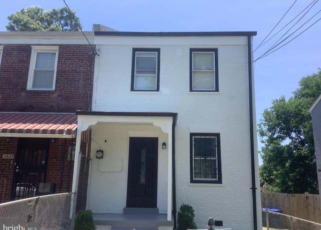 Property at 4621 A St SE, Washington, DC 20019, 2 beds, 1 bath