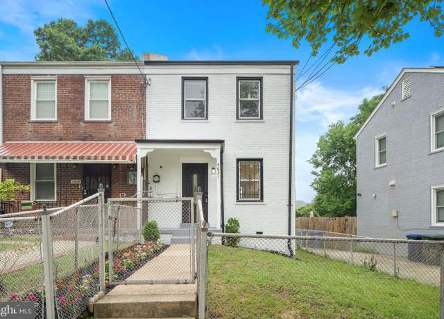 Property at 4621 A St SE, Washington, DC 20019, 2 beds, 1 bath