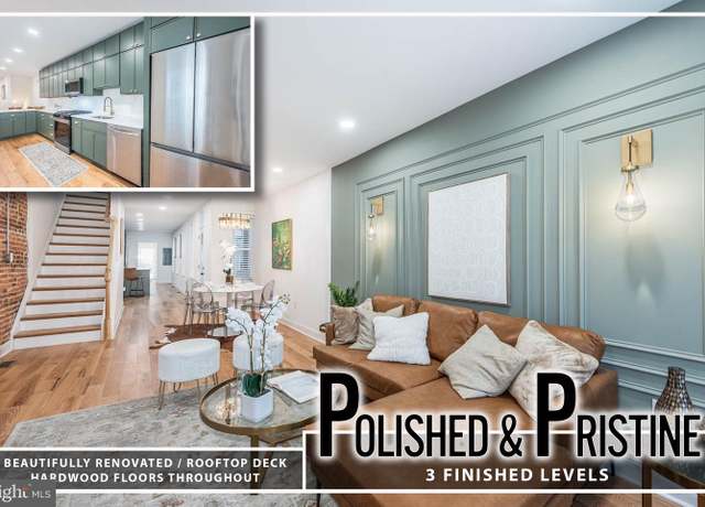 Property at 1103 S Clinton St, Baltimore, MD 21224, 3 beds, 3 baths