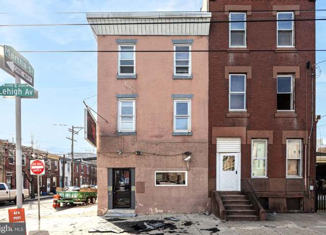 Property at 2124 E Lehigh Ave, Philadelphia, PA 19125, 4 beds