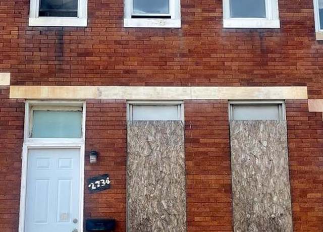 Property at 2734 Edmondson Ave, Baltimore, MD 21223, 3 beds, 1 bath