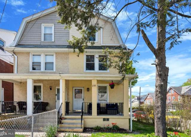 Property at 230 E Spring Ave, Ardmore, PA 19003, 4 beds, 2 baths
