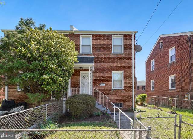 Property at 4333 Chaplin St SE, Washington, DC 20019, 3 beds, 2.5 baths