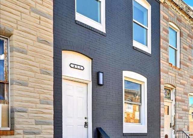 Property at 411 Furrow St, Baltimore, MD 21223, 4 beds, 2 baths
