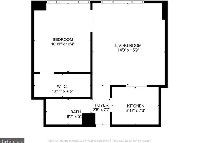Property at 2501 Calvert St NW #802, Washington, DC 20008, 1 bed, 1 bath