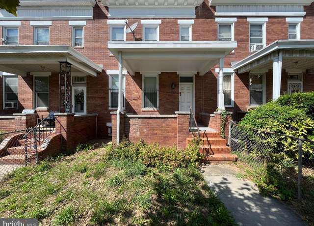 Property at 1620 E 31st St, Baltimore, MD 21218, 3 beds, 1 bath