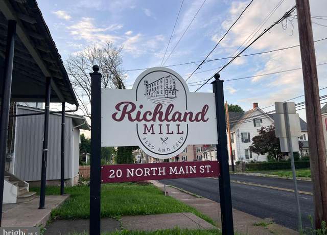 Property at 20 N Main St, Richlandtown, PA 18955