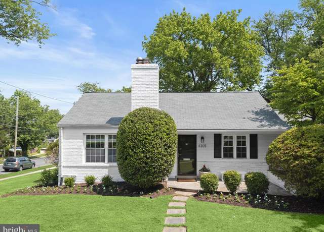 Property at 4305 Everett St, Kensington, MD 20895, 3 beds, 1.5 baths
