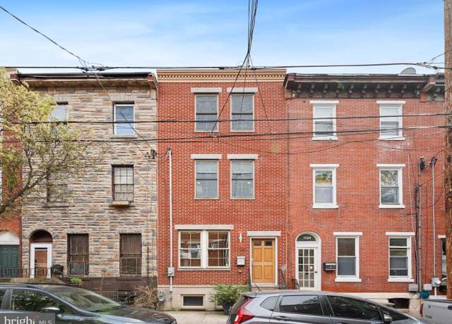 Property at 1122 Carpenter St, Philadelphia, PA 19147, 4 beds, 3 baths