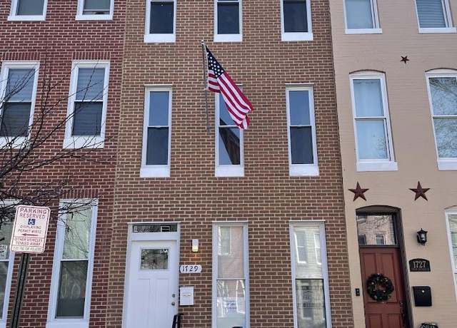 Property at 1729 N Caroline St, Baltimore, MD 21213, 4 beds, 4.5 baths