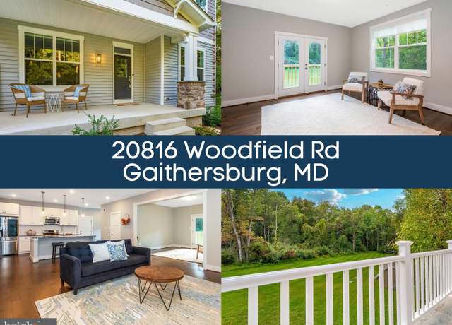 Property at 20816 Woodfield Rd, Gaithersburg, MD 20882, 4 beds, 2.5 baths