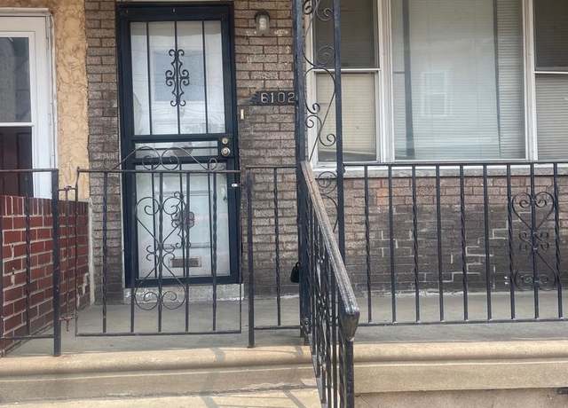 Property at 6102 Glenmore Ave, Philadelphia, PA 19142, 2 beds, 1 bath