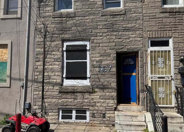 Property at 1862 E Cornwall St, Philadelphia, PA 19134, 3 beds, 1 bath