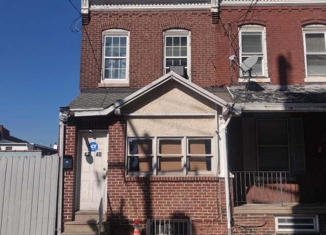 Property at 4340 Orchard St, Philadelphia, PA 19124, 3 beds, 1 bath