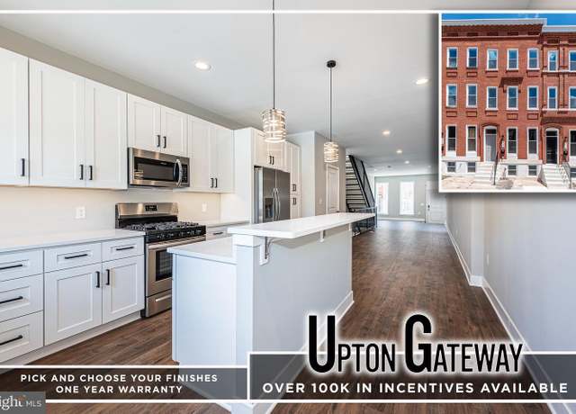 Property at 840 Edmondson Ave, Baltimore, MD 21201, 3 beds, 3 baths