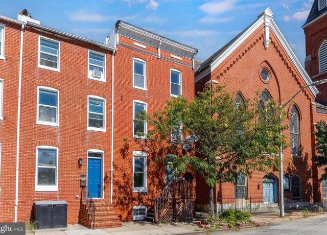 Property at 110 W Hamburg St, Baltimore, MD 21230, 4 beds, 2 baths
