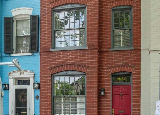 Property at 1551 33rd St NW, Washington, DC 20007, 2 beds, 2.5 baths