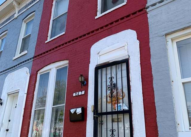 Property at 247 N Bruce St, Baltimore, MD 21223, 2 beds, 1 bath