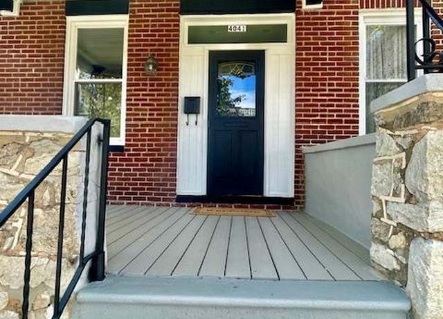 Property at 4041 W Cold Spring Ln, Baltimore, MD 21215, 3 beds, 2.5 baths