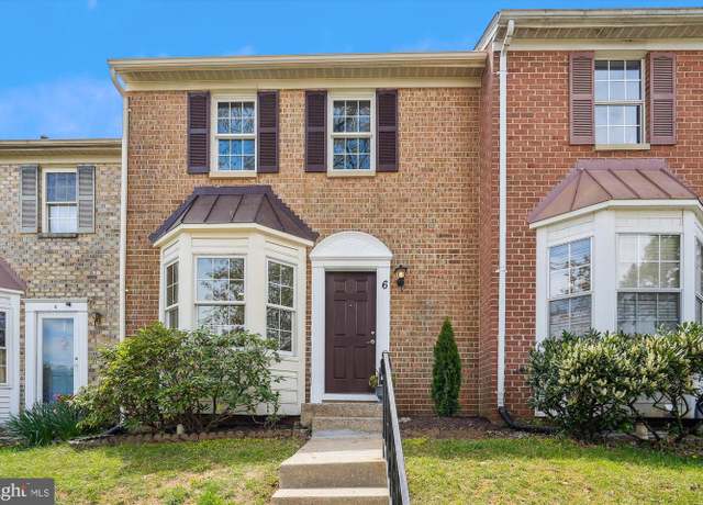 Property at 6 Owens Gln, North Potomac, MD 20878, 3 beds, 3.5 baths