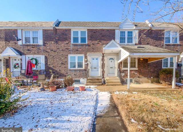 Property at 238 Gramercy Dr, Clifton Heights, PA 19018, 3 beds, 1.5 baths
